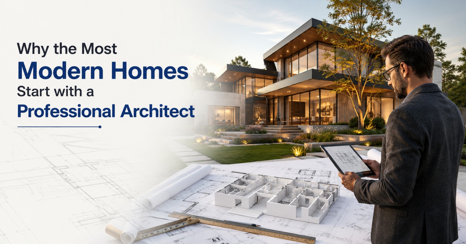 Why the Most Modern Homes Start with a Professional Architect
